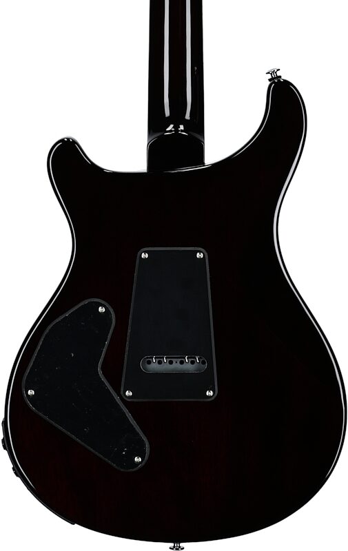PRS Paul Reed Smith SE Custom 24 Semi-Hollow Piezo Electric Guitar (with Gig Bag), Orange Tiger, Body Straight Back