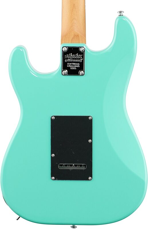 Schecter Nick Johnston Diamond Traditional Electric Guitar, Atomic Green, Blemished, Body Straight Back