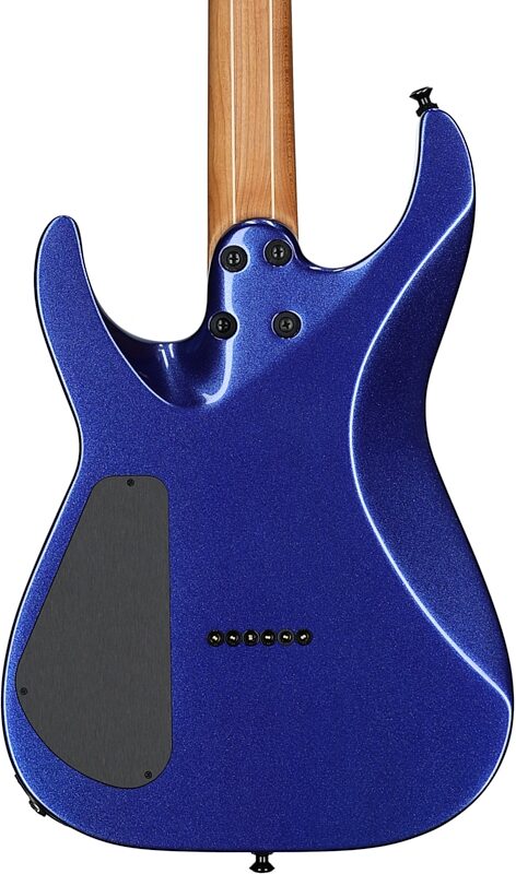 Jackson American Series Virtuoso HT Electric Guitar, (with Case), Mystic Blue, Body Straight Back