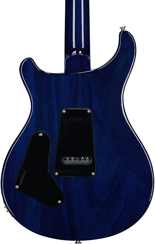PRS Paul Reed Smith S2 Custom 24 Gloss Pattern Thin Electric Guitar (with Gig Bag), Lake Blue, Body Straight Back