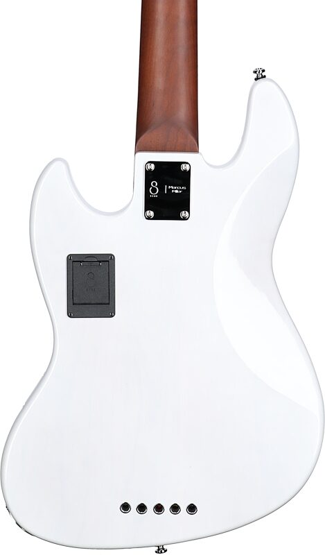 Sire Marcus Miller V8 Electric Bass, 5-String (with Gig Bag), White Blonde, Body Straight Back