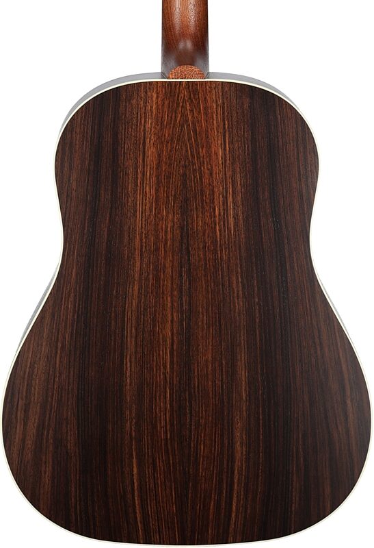 Gibson J-45 Studio Rosewood Acoustic-Electric Guitar (with Case), Satin Rosewood Burst, Body Straight Back