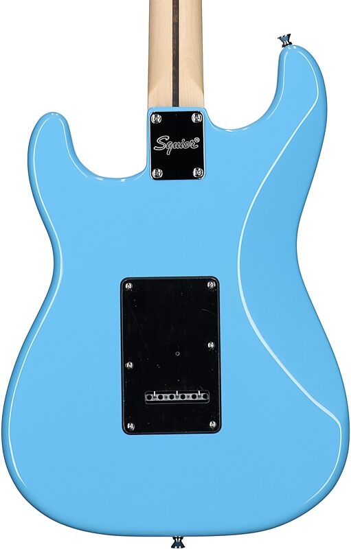 Squier Sonic Stratocaster Electric Guitar, Laurel Fingerboard, California Blue, Body Straight Back