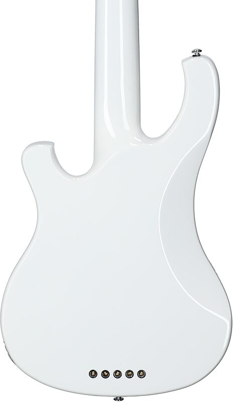 Schecter Stargazer 5 Electric Bass, Gloss White, Body Straight Back