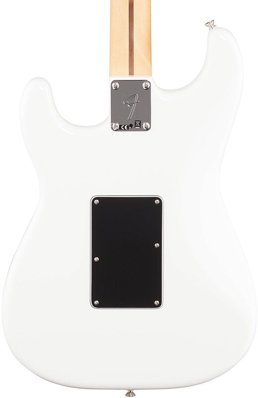Fender Player Stratocaster HSS Floyd Rose Electric Guitar, with Maple Fingerboard, Polar White, Body Straight Back