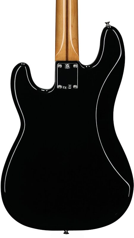 Fender Vintera II '50s Precision Electric Bass, Maple Fingerboard (with Gig Bag), Black, Body Straight Back