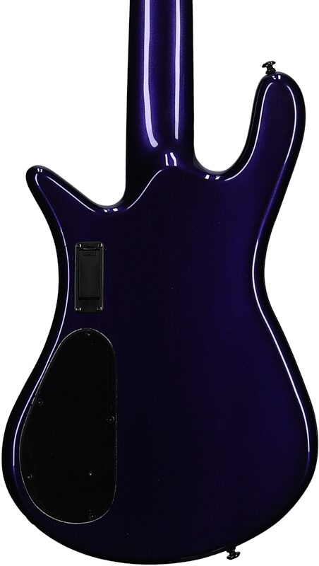 Spector NS Dimension HP Multi-Scale 5-String Bass Guitar (with Bag), Plum Crazy, Body Straight Back