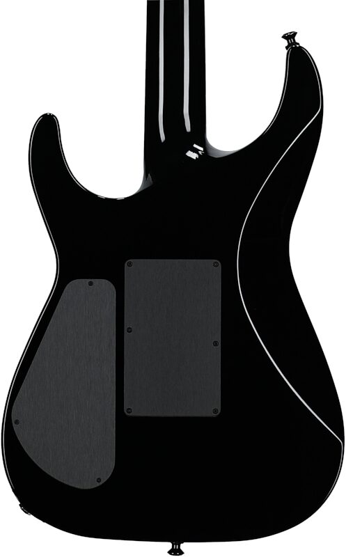 Jackson American Series Soloist SL3 Electric Guitar (with Case), Gloss Black, Body Straight Back