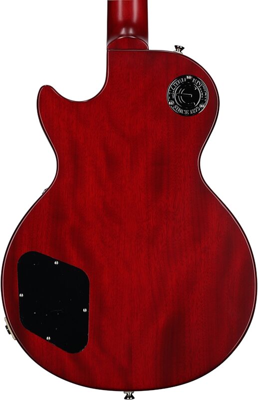 Epiphone 1959 Les Paul Standard Electric Guitar (with Case), Aged Dark Cherry Burst, Blemished, Body Straight Back