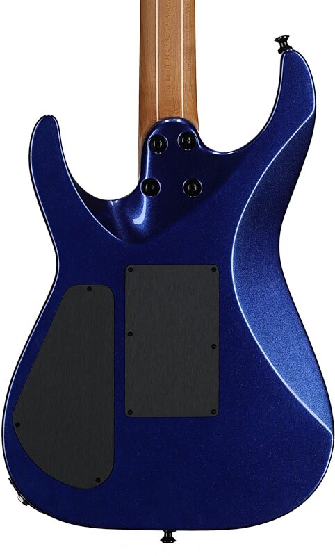 Jackson American Series Virtuoso Electric Guitar (with Case), Mystic Blue, Body Straight Back