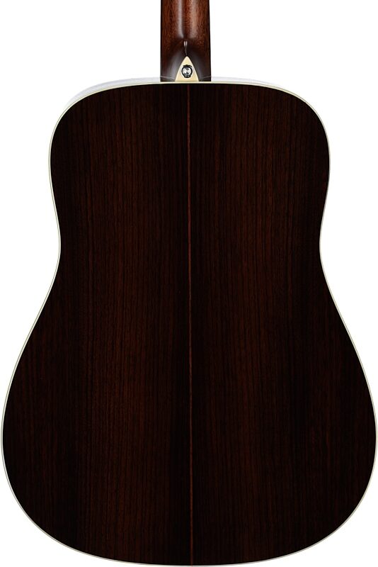 Alvarez MD70EBG Masterworks Herringbone Dreadnought Acoustic-Electric Guitar, Open Box (Very Good), Body Straight Back