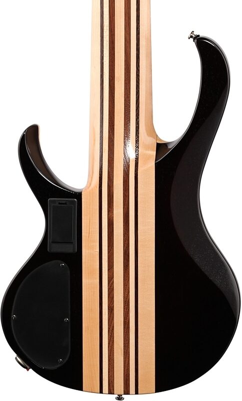 Ibanez BTB747 Bass Workshop Electric Bass, 7-String, Natural Low Gloss, Body Straight Back