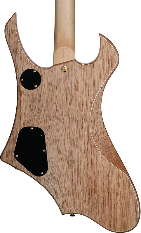 Wylde Audio Goregehn Electric Guitar, Blood River Burl, Body Straight Back