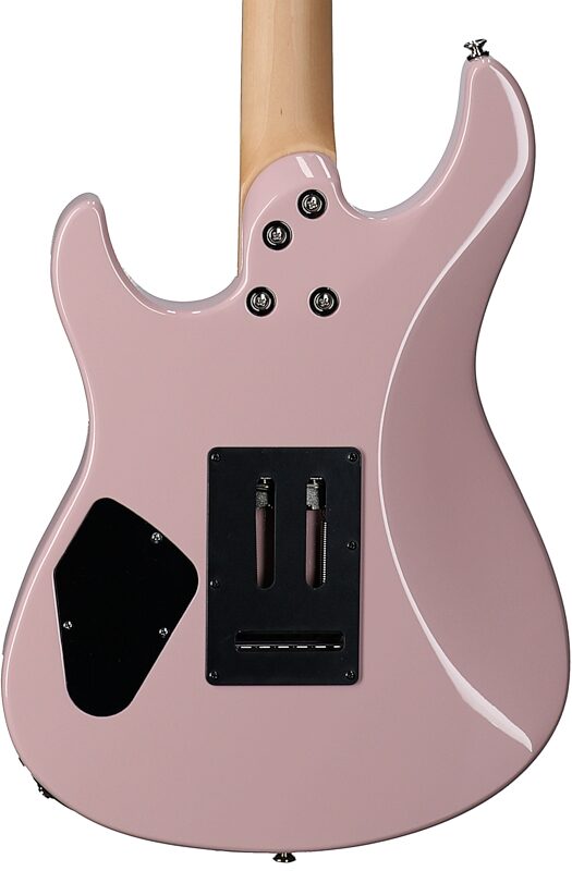 Yamaha Pacifica Standard Plus PACS+12 Electric Guitar, Rosewood Fingerboard (with Gig Bag), Ash Pink, Body Straight Back