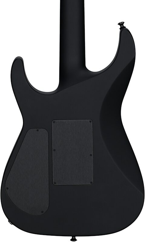 Jackson American Soloist SL2 DX Electric Guitar (with Case), Satin Black, Body Straight Back