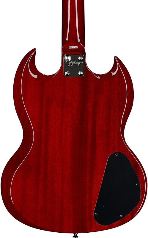 Epiphone SG Tribute Electric Guitar, Left-Handed, Cherry, Body Straight Back