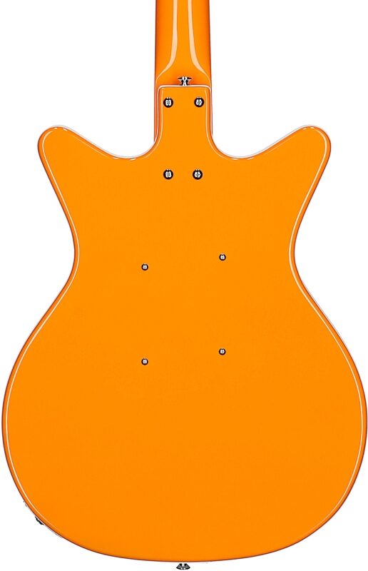 Danelectro '59 MOD NOS Electric Guitar, Orangeadelic, Body Straight Back