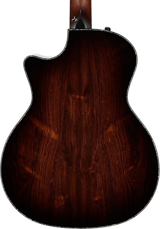 Taylor PS54ce Acoustic-Electric Guitar, 12-String (with Case), Shaded Edgeburst, Body Straight Back