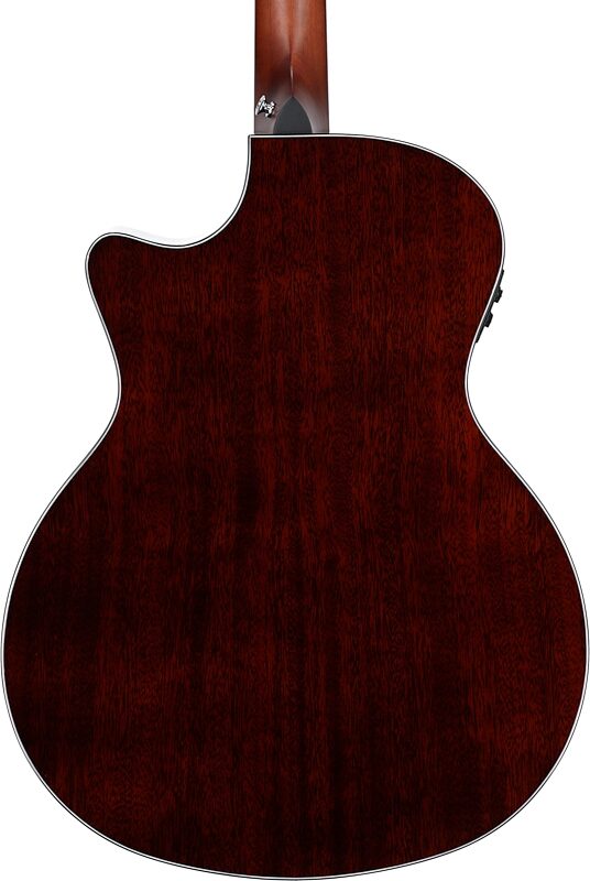 Kepma Elite Series GA2-232 Acoustic-Electric Guitar (with Gig Bag), Sunburst, Body Straight Back