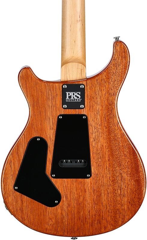 PRS Paul Reed Smith CE24 LTD Natural Flame Maple Electric Guitar (with Gig Bag), New, Body Straight Back