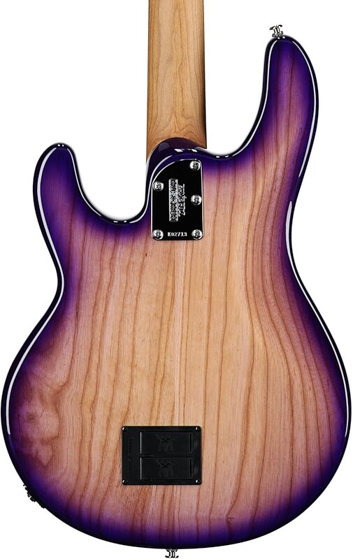 Ernie Ball Music Man StingRay Special Electric Bass (with Mono Case), Purple Sunset, Open Box (Good), Body Straight Back