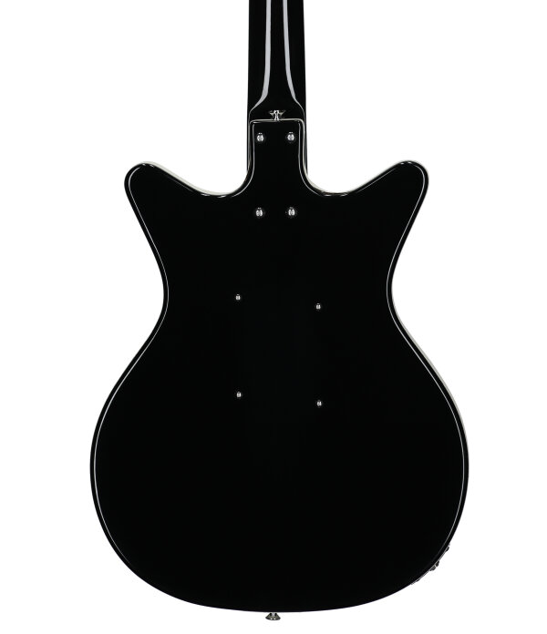 Danelectro 59 MOD NOS Electric Guitar, Left-Handed, Black, Body Straight Back
