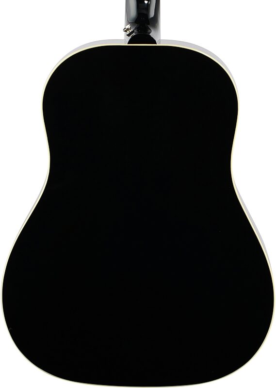 Gibson '50s J-45 Original Acoustic-Electric Guitar (with Case), Ebony, Body Straight Back