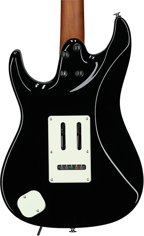 Ibanez AZ2203N Prestige Electric Guitar (with Case), Black, Body Straight Back