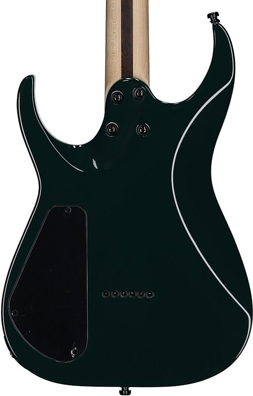 Jackson Roman Ibramkhalilov MDK HT6 Baritone Electric Guitar, (with Gig Bag), Emerald, Body Straight Back