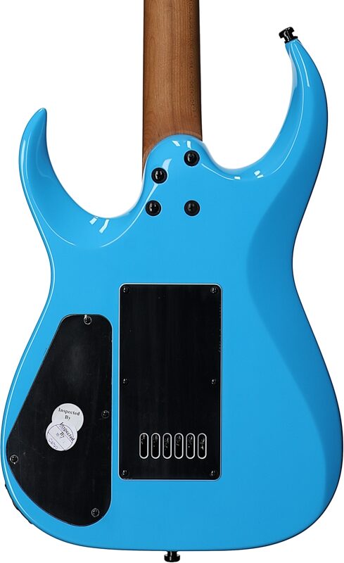 Jackson Pro Sig Misha Mansoor ET6 Electric Guitar, Riviera Blue, Body Straight Back