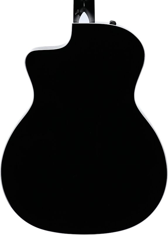 Taylor 214ce-SE Grand Auditorium Acoustic-Electric Guitar (with AeroCase), Grey, Body Straight Back