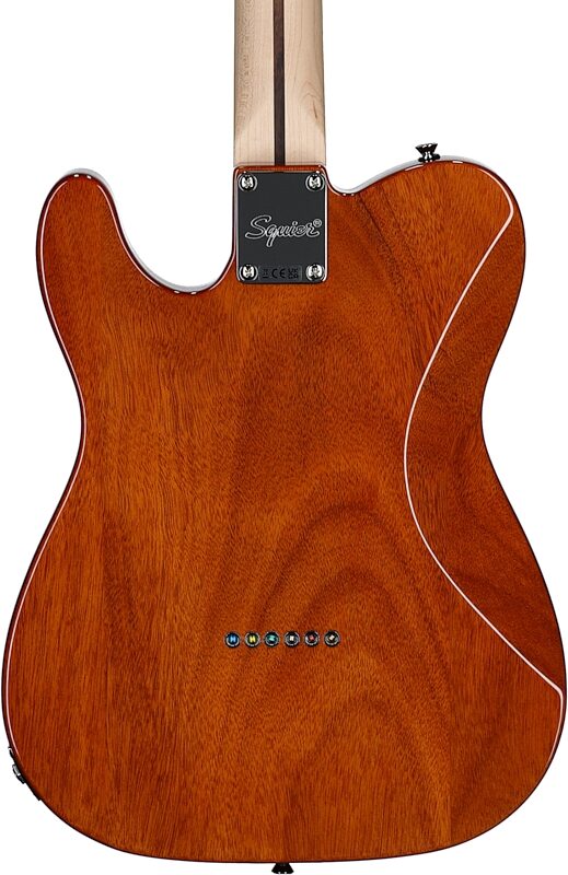Squier Affinity Telecaster FMT SH Electric Guitar, with Maple Fingerboard, Mocha, Body Straight Back