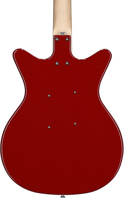 Danelectro Stock '59 Electric Guitar, Vintage Red, Body Straight Back