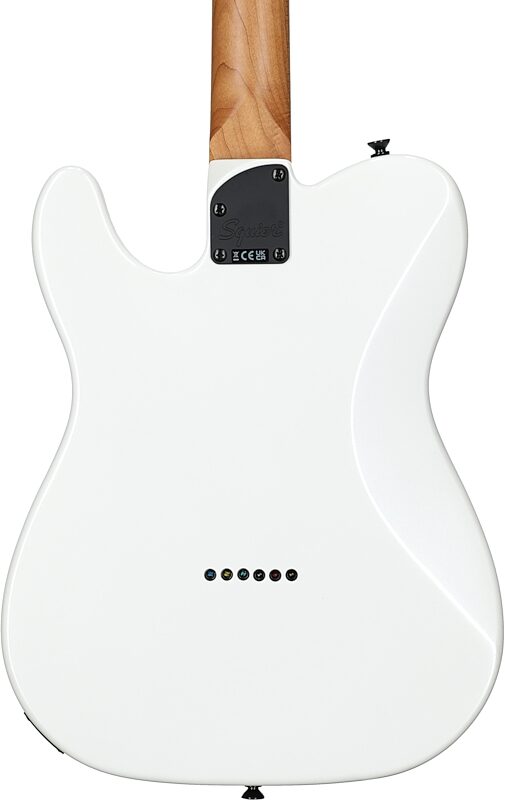 Squier Contemporary Telecaster RH Electric Guitar, Roasted Maple Fingerboard, Pearl White, Body Straight Back