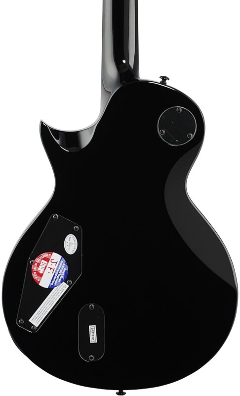 ESP LTD EC-1000S Fluence Electric Guitar, Black, Body Straight Back