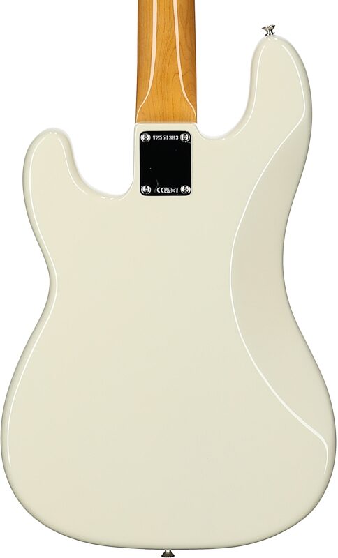 Fender American Vintage II 1960 Precision Electric Bass, Rosewood Fingerboard, Olympic White, Body Straight Back