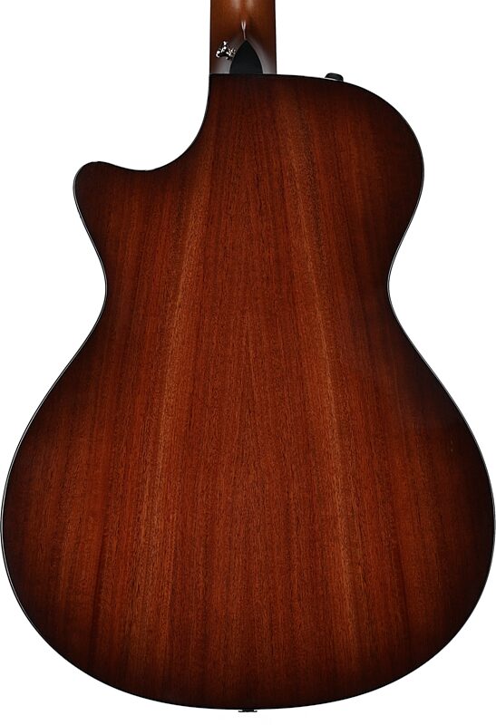 Taylor 512ce 12-Fret Urban Ironbark Grand Concert Acoustic-Electric Guitar (with Case), Shaded Edge Burst, Serial #1204143024, Blemished, Body Straight Back