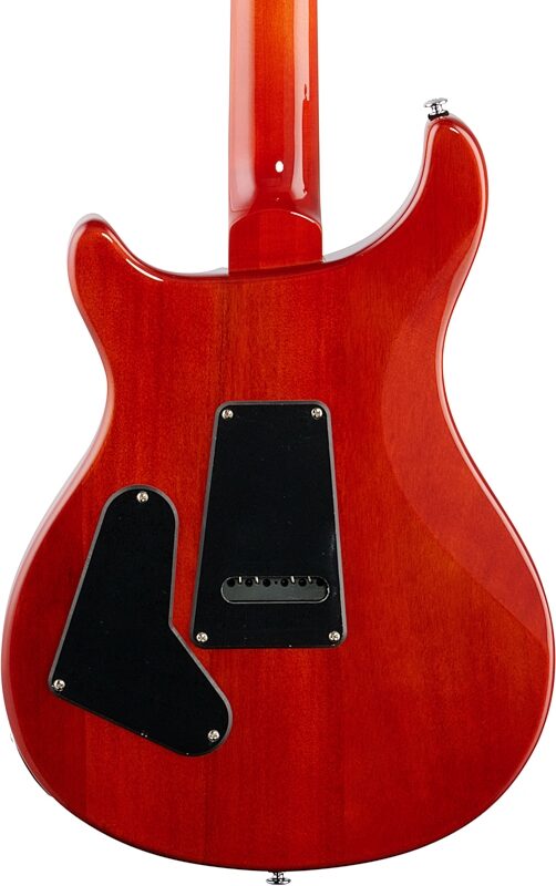 PRS Paul Reed Smith SE Custom 24-08 Electric Guitar (with Gig Bag), Vintage Sunburst, Body Straight Back