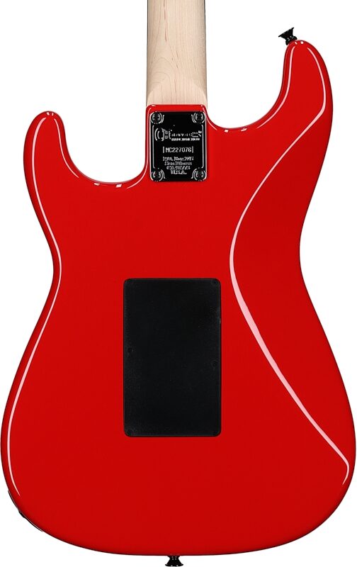 Charvel Pro-Mod So-Cal Style 1 HSS FR Electric Guitar, Ferrari Red, Body Straight Back