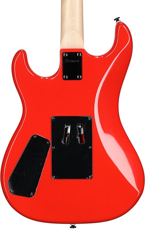 Kramer Baretta Custom Graphics Danger Zone Electric Guitar (with Gig Bag), New, Body Straight Back