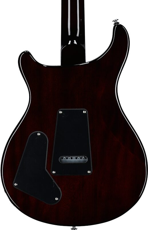PRS Paul Reed Smith SE Studio Electric Guitar (with Gig Bag), Orange Tiger Smokeburst, Body Straight Back