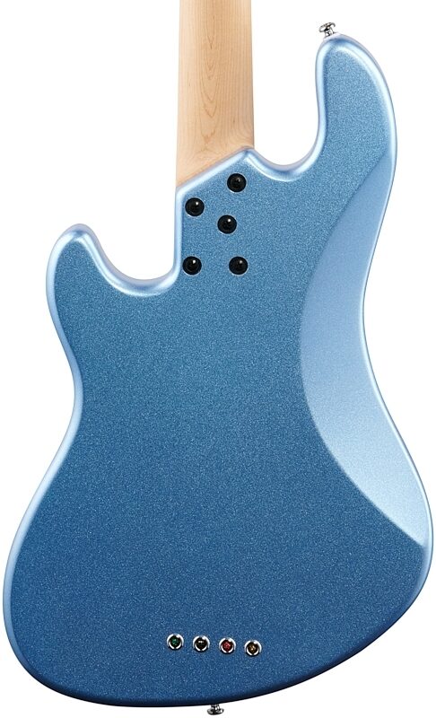 Lakland Skyline Darryl Jones 4 Bass Guitar, Lake Placid Blue, Body Straight Back