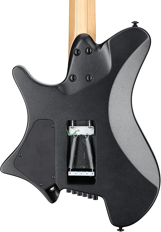 Strandberg Salen Classic NX 6 Tremolo Electric Guitar (with Gig Bag), Black, Body Straight Back