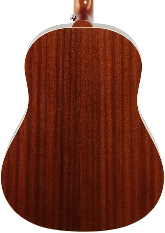 Epiphone Masterbilt Texan Acoustic-Electric Guitar, Antique Natural Aged Gloss, Body Straight Back
