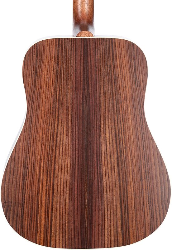 Gibson Hummingbird Studio Rosewood Acoustic-Electric Guitar (with Case), Satin Rosewood Burst, Body Straight Back