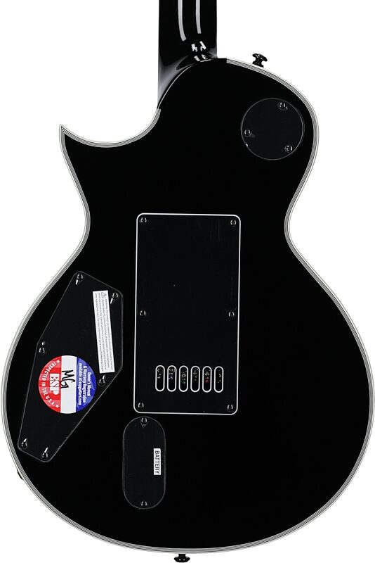 ESP LTD EC-1000T CTM Traditional Series Evertune Electric Guitar, Black, Blemished, Body Straight Back