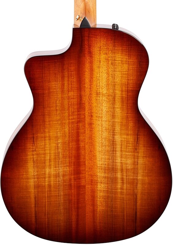 Taylor 224ce-K Koa Deluxe Grand Auditorium Acoustic-Electric Guitar (with Case), Shaded Edge Burst, Body Straight Back