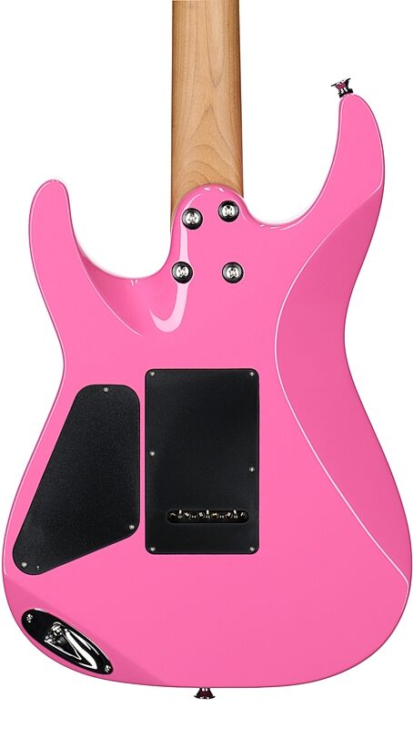 Charvel Pro-Mod DK24 HH 2PT CM Electric Guitar, with Maple Fingerboard, Bubblegum Pink, Body Straight Back
