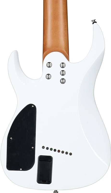 Legator Ninja N8FOD Multi-Scale Electric Guitar, 8-String (with Gig Bag), Arctic Blue, Body Straight Back
