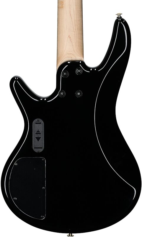 Ibanez GSR205PC Gio Electric Bass, 5-String, Transparent Pale Black Burst, Body Straight Back